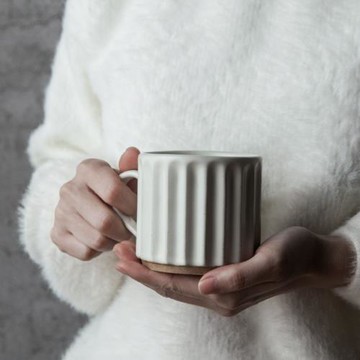 器昔|手工陶瓷拉花杯 歐式咖啡杯牛奶杯卡布杯摩卡杯拿鐵下午茶杯