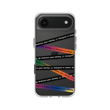 iPhone Air Clear Case（相機按鈕） 透明 - Love in All ____ - 致世上唯一的你