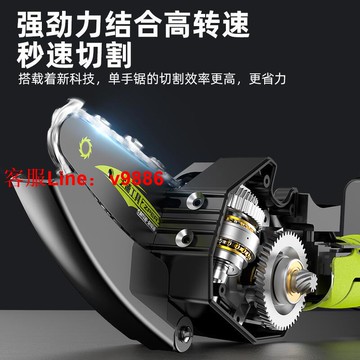 【咨詢客服應有盡有】德國芝浦電鋸家用小型手持鋸柴鋰電鋸充電式戶外4寸6寸鋸木神器