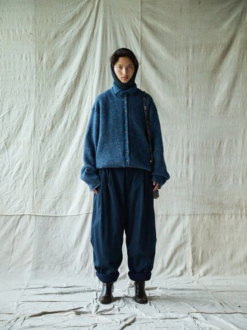 復古文青 / 棉麻保暖長褲 / 休閒棉褲