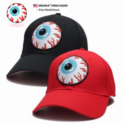 ミシカ Mishka 帽子 キャップ ローキャップ ボールキャップ Cap メンズ レディース 黒 赤 男女兼用 B系 ヒップホップ ストリート系 ファ 通販 Lineポイント最大1 0 Get Lineショッピング