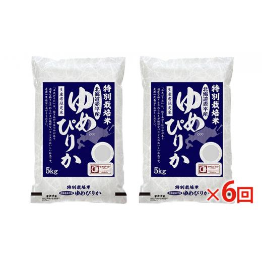 ふるさと納税 北海道 赤平市 北海道赤平産 ゆめぴりか 10kg (5kg×2袋) 特別栽培米  米 北海道 定期便