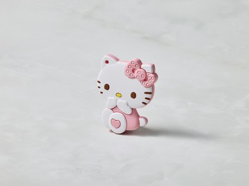 獨家 pink and blue x 三麗鷗 凱蒂貓 固齒器 彌月禮盒 奶嘴鏈 奶嘴鍊 (copy)