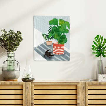 玩耍小黑-北歐小掛布 ( 背景布 ins拍攝布景 掛畫 掛毯掛布 牆面裝飾背景布 拍攝牆 牆壁裝飾  裝飾佈置掛布  極簡 小清新)