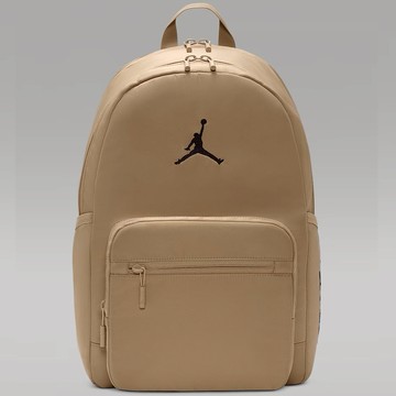 【NIKE耐吉】JORDAN喬丹 MVP沙漠米色雙肩包(JD2513023AD002 / IB8467240)多收納後背包 書包 時尚潮流包包 13吋筆電包 大學生包 生日禮物 交換禮物 女生禮物