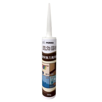 伯馬環保強力萬用膠 白色 380g