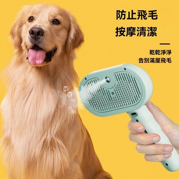 🌈PEt✨噴霧梳毛 寵物梳子 寵物噴霧梳 廢毛梳 一鍵除毛 噴霧按摩梳 梳毛器 退毛梳 寵物針梳 去浮毛寵物