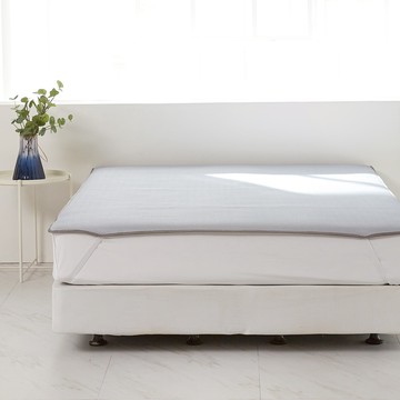 La Pomme 3D氣墊網眼夏季涼墊  涼墊  Q(150*205cm)  冰灰色