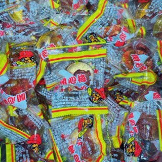 【粿女兒商行】??現貨 梅心糖 開心梅 麥芽糖 懷舊零食 糖果 萬聖節 聖誕節 春節