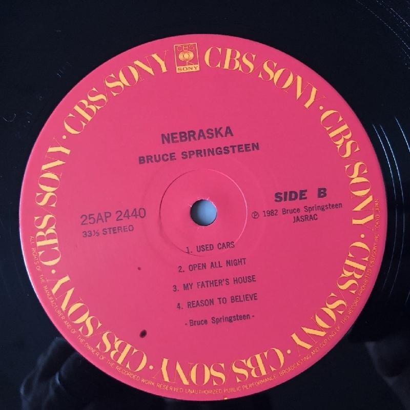 美盤 ブルース・スプリングスティーン Bruce Springsteen 1982年 LPレコード ネブラスカ Nebraska 名盤 国内盤  Rock フォーク | LINEブランドカタログ