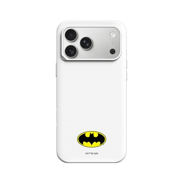 iPhone 17 Pro Max SolidX 白 - Batman 蝙蝠俠 - 經典Logo