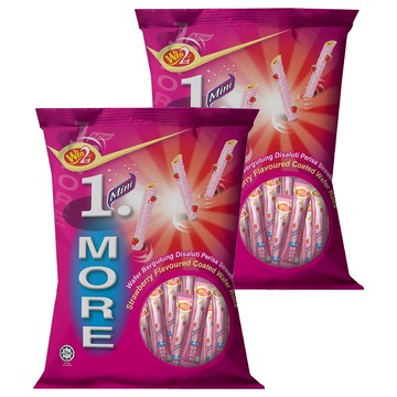 Win2 迷你威化捲家庭號 草莓口味  300g  2個