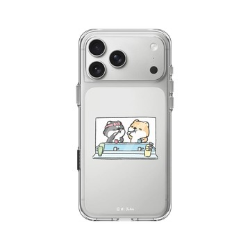 iPhone 17 Pro Max Clear Case（相機按鈕） 透明 - 嗨小強 Hi John - 平凡的幸福