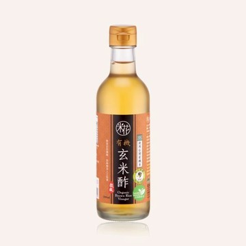 隔日配 榖盛 米花有機玄米酢 300ml@