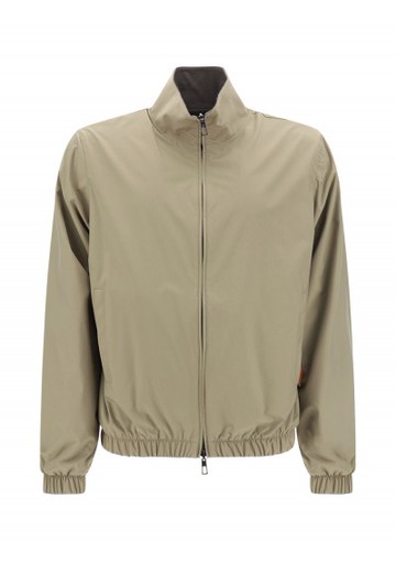 Loro Piana - Windmate Bomber Jacket - Mens - Brown