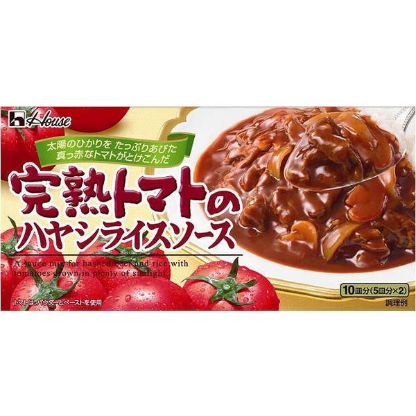 ハウス食品 ハウス 完熟トマトのハヤシライスソース 184g ×10 メーカー直送