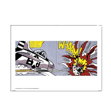 【原版海報】ROY LICHTENSTEIN/Whaam!