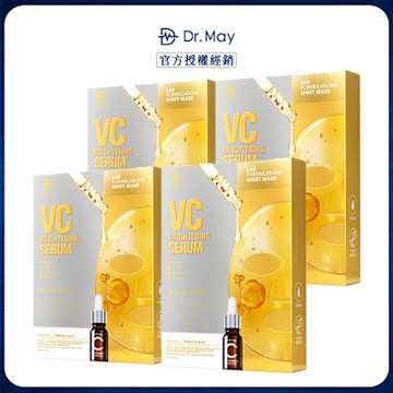 Dr. May美博士 專業VC激光美白面膜 4片x4