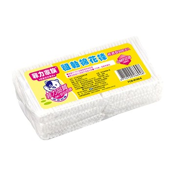 菲力家族 粗軸棉花棒1000支入【德芳保健藥妝】