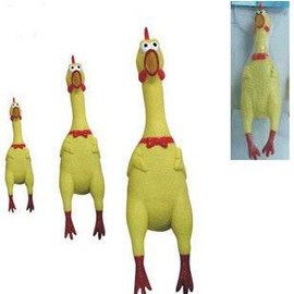 問童子創意烏咕咕中藥公仔 搞怪雞尖慘叫雞（大號）-7201007