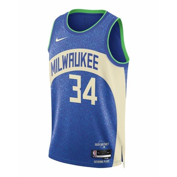 NIKE SWGMN球衣 City Edition 公鹿隊 Antetokounmpo