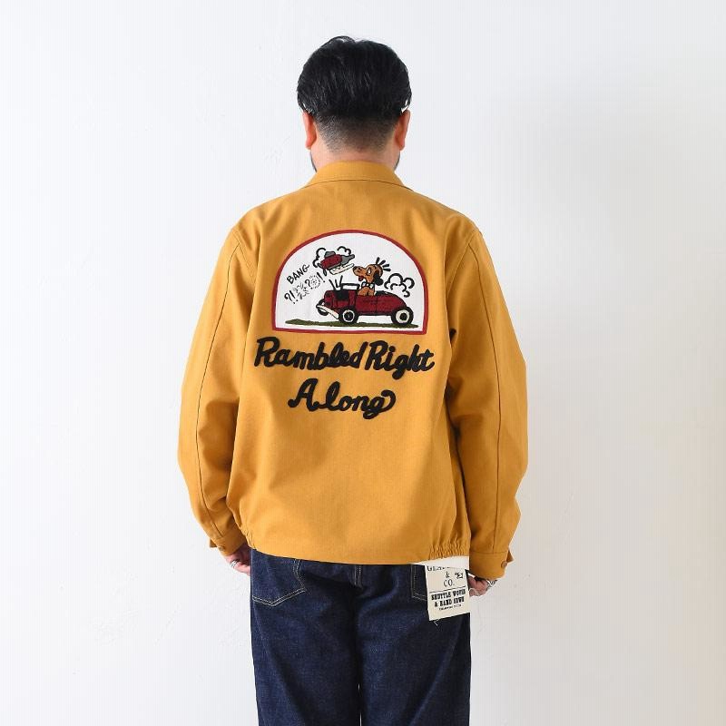 大学 兄弟割引 WEIRDO ウィア−ド RAMBLED RIGHT A LONG - JACKET MSD ワーク トップス