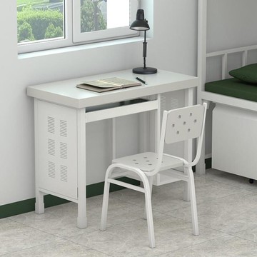 書桌椅二抽三抽營房桌營具桌椅組合部隊戰士宿舍學習桌學習椅制式電腦桌 99購物節