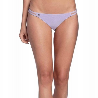 Maaji レディース スリットサイド リバーシブル チカット ビキニボトム 水着 US サイズ: Medium カラー: パープル　並行輸入品