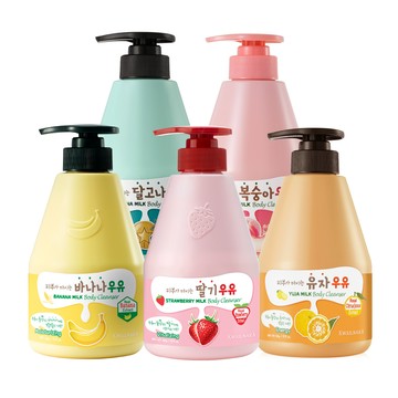 【第2件14折.可累計】KWAILNARA 牛奶沐浴乳560ml-多款任選