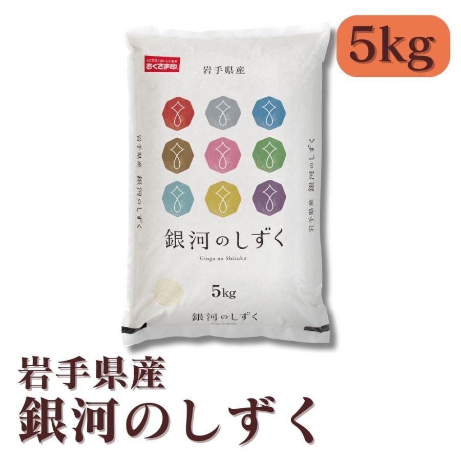 直送 白米 銀河のしずく 白米 岩手県産 銀河のしずく 5kg (岩手県産銀河のしずく5kg