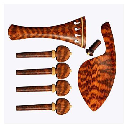 New Set Violin Pegs Violin Parts Old Snake Wood Violin Accessories Kit