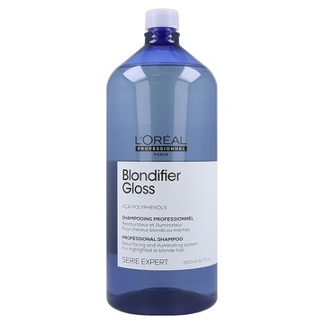 L'OREAL PARiS 巴黎萊雅 絲漾博冷霧水光洗髮精 適用於冷色特殊色  1.5L  1件