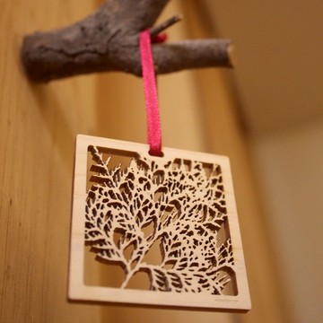 擴香片(檜葉)、低調香