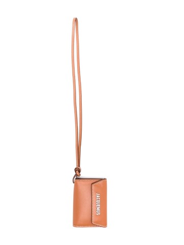 Jacquemus - Le Porte Jacquemus leather wallet - men - Calf Leather - One Size - Brown