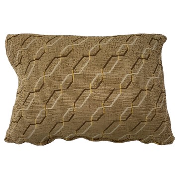 J&N 閃電織紋腰枕  咖啡色  45 x 30cm