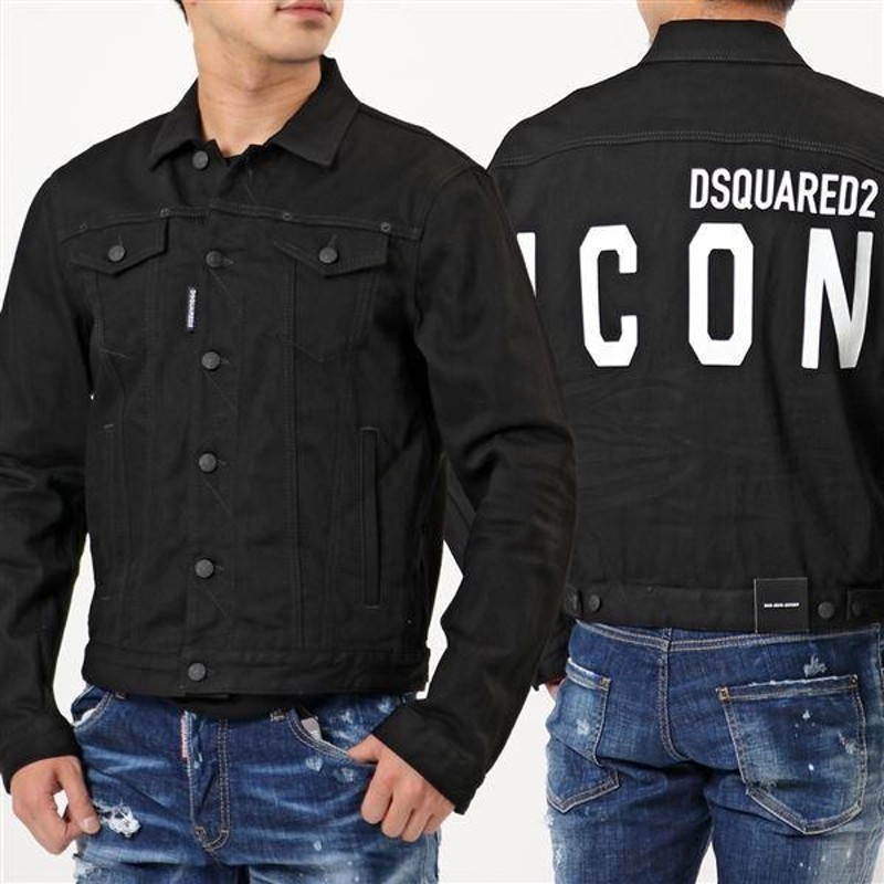 DSQUARED2 ディースクエアード S79AM0023 S30564 Icon Black Denim