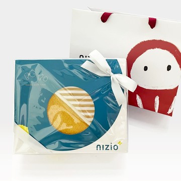 【nizio】小蘑菇/ BOBO多功能成長浴巾 (附禮袋+緞帶) / 新生禮 彌月禮 滿月禮