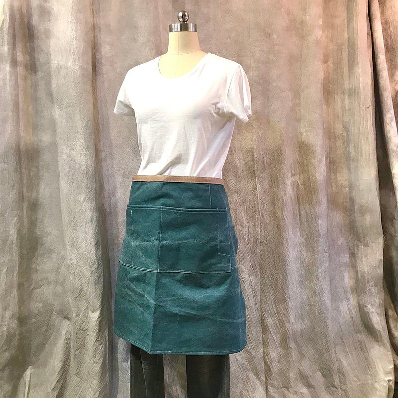 Sienna短版職人工作服半身圍裙