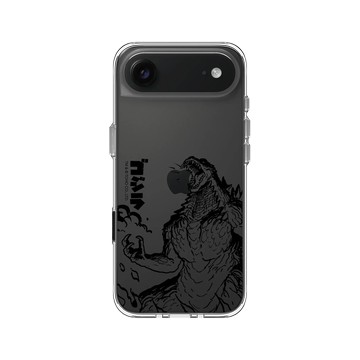 iPhone Air Clear Case（相機按鈕） 透明 - 哥吉拉 Godzilla - 怒吼
