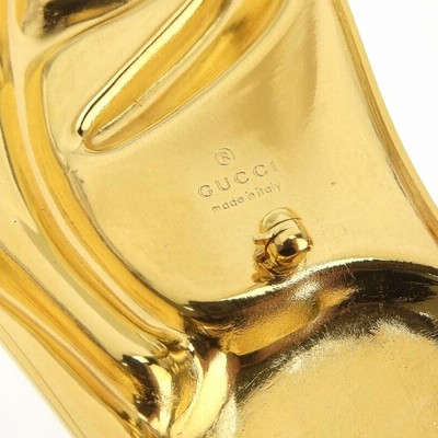 希少 GUCCI グッチ ブローチ 大ぶり カラーストーン ゴールド 【公式通販】