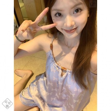 可可裡🎇純欲風少女提花冰絲睡衣女款夏季2025新款吊帶短褲套裝家居服夏天