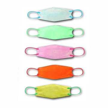 台灣製 健康天使 KF94 10入 兒童韓版 立體醫用口罩 魚形口罩