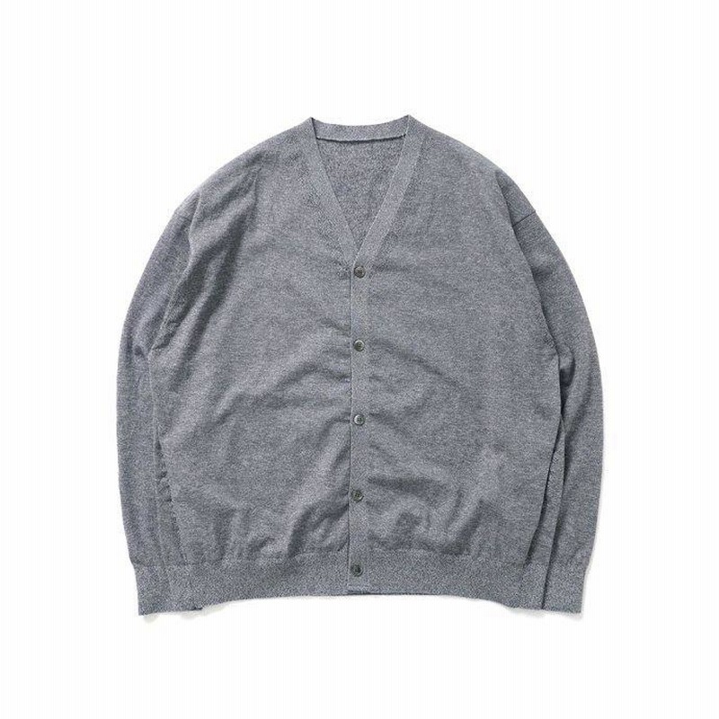 crepuscule クレプスキュール カーディガン グレー crepuscule (クレプスキュール) Lowgage Crew Neck CD size F