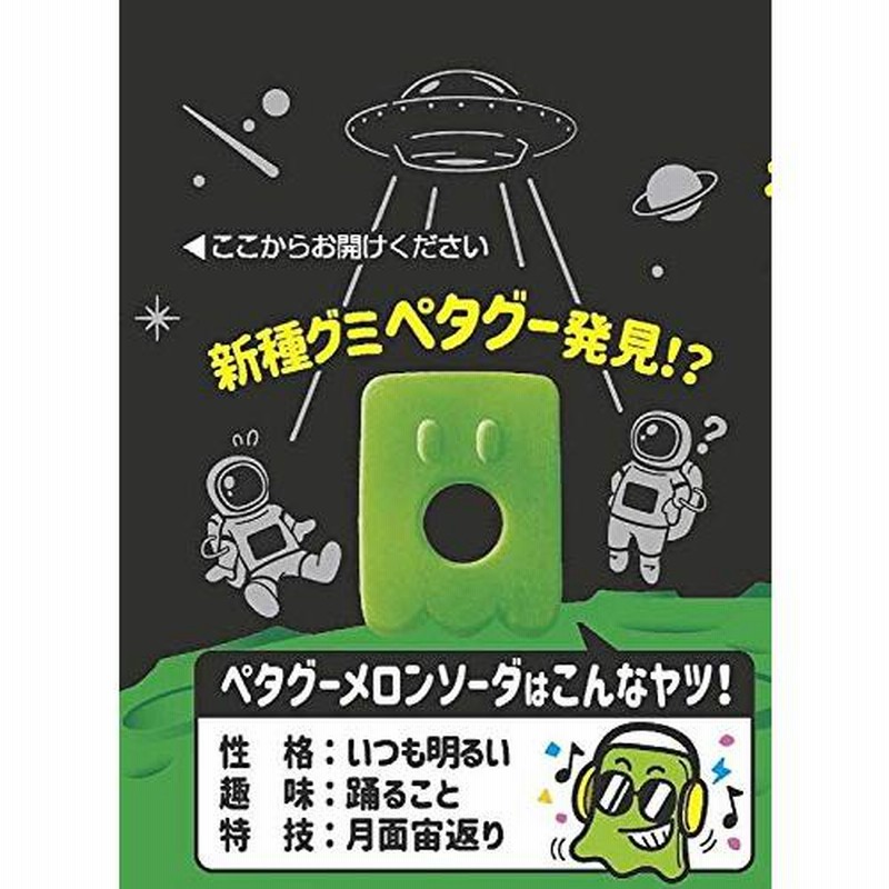 ノーベル ペタグーグミ メロンソーダ味 50g ×6袋 | LINEブランド