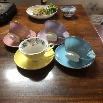 英式輕奢下午茶杯子歐式小奢華骨瓷杯碟套裝220ml咖啡杯精致家用