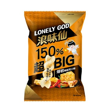 旺旺 LONELY GOD 浪味仙-熔岩辣起司口味(洋芋捲) 89G