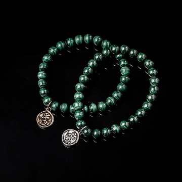 【JK銀飾】神聖之音-嗡.梵文串珠／925純銀-串珠