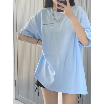 TGNS 純棉 t恤 短袖衣服 上衣 oversize T恤 潮流衣服 夏天衣服 ins風衣服 英文印花上衣 寬鬆