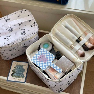 💕臺灣出貨💕帕恰狗化妝包 超高顔值大容量 收納包 方便攜 帶外出旅行收納洗漱包包  HKSX