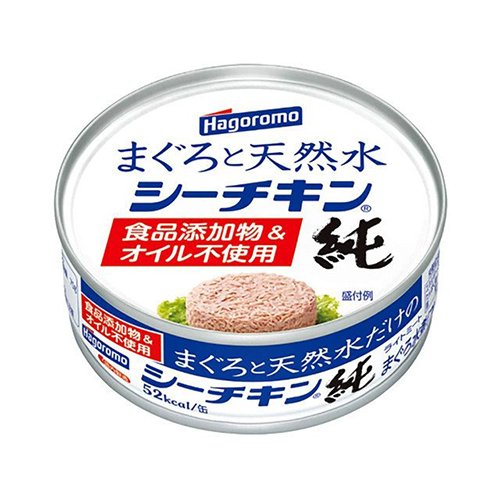 (はごろも まぐろと天然水だけのシーチキン純 ７０ｇ×24個